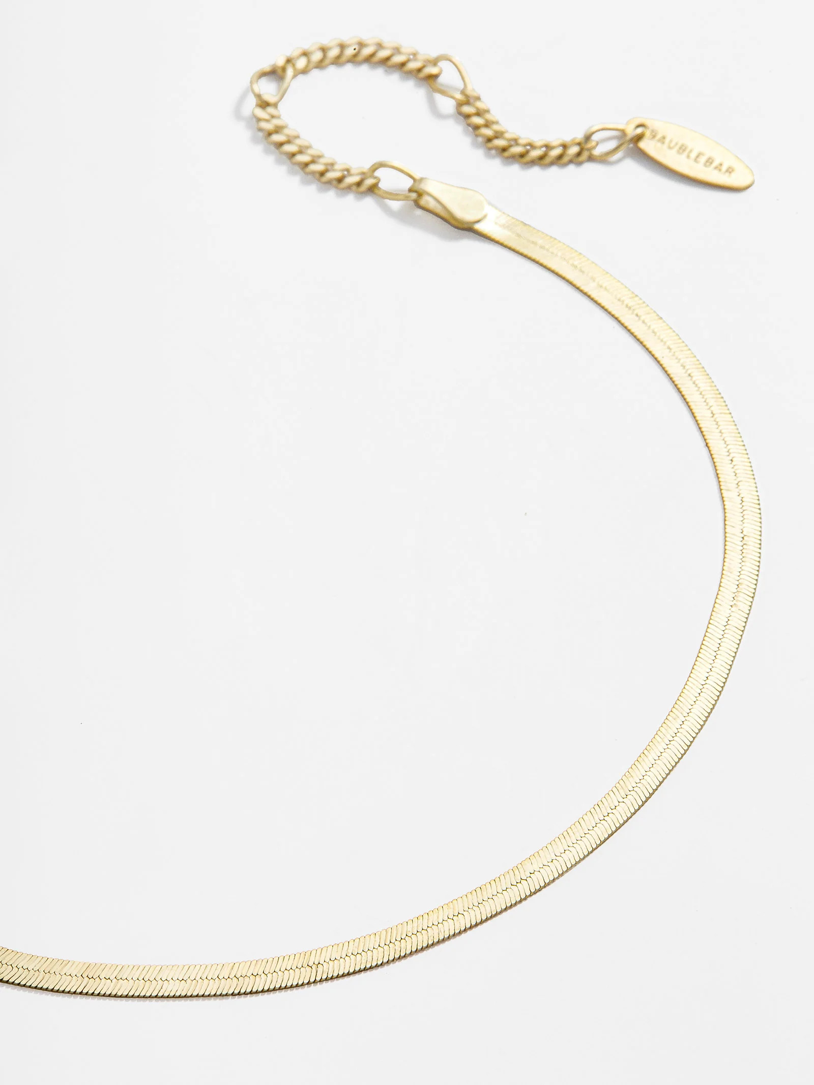 Mini Gia 14K Gold Anklet | BaubleBar (US)