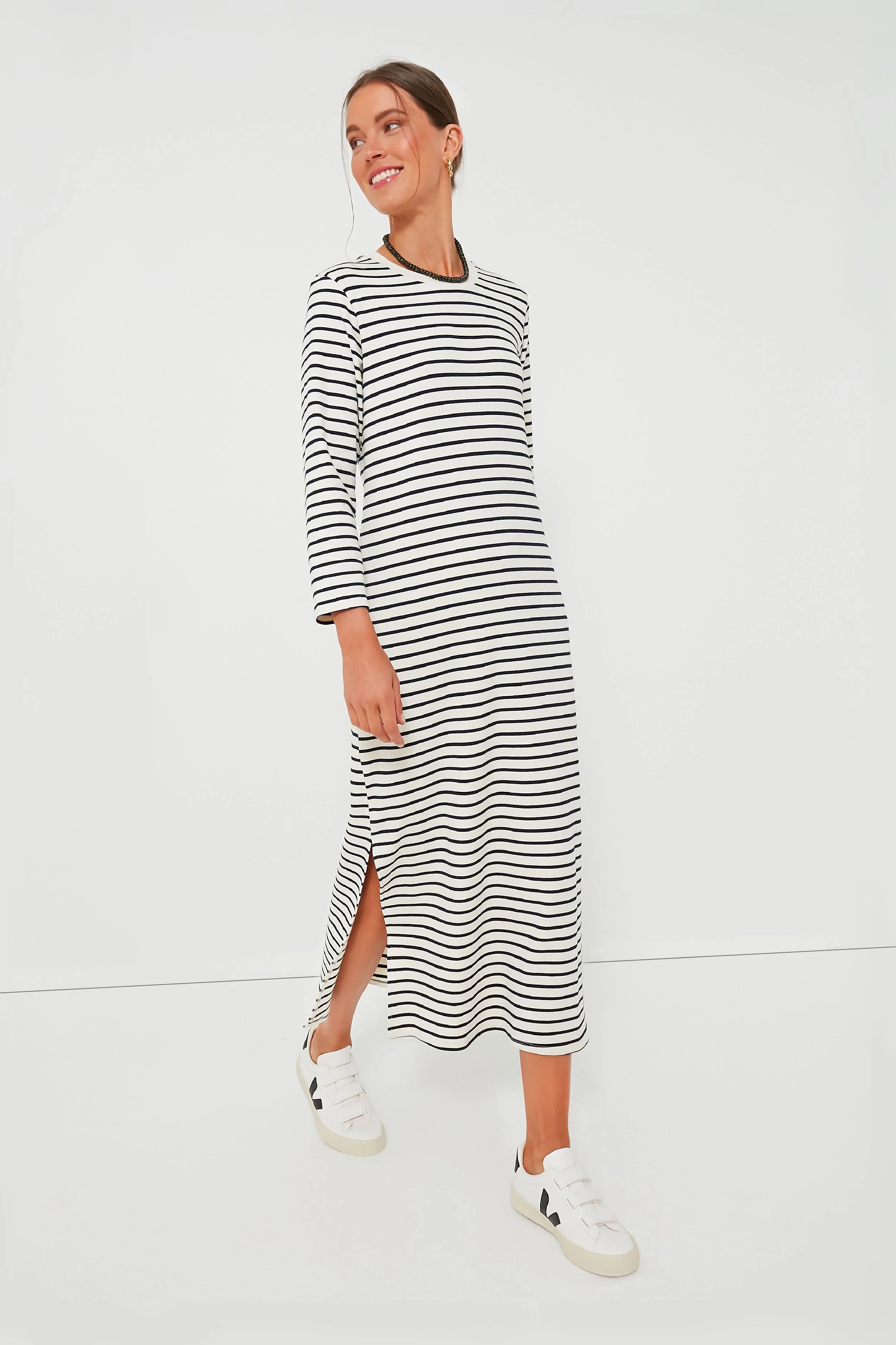 Navy Stripe Gio Maxi Dress | Tuckernuck (US)