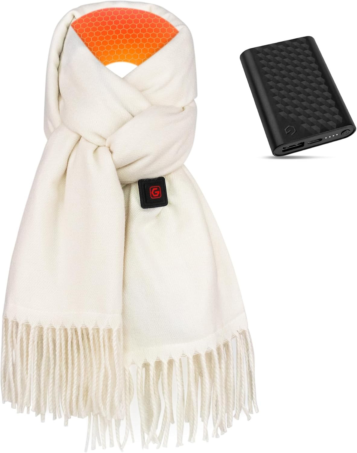 Genovega Heated Scarf Shawl Wraps for Women Portable Rechargeable Christmas Birthday Unique Idea ... | Amazon (US)