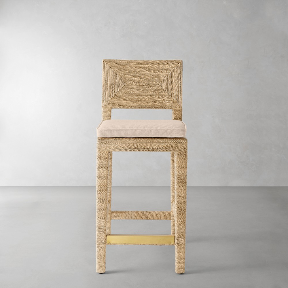 Point Reyes Counter Stool Cushion | Williams-Sonoma