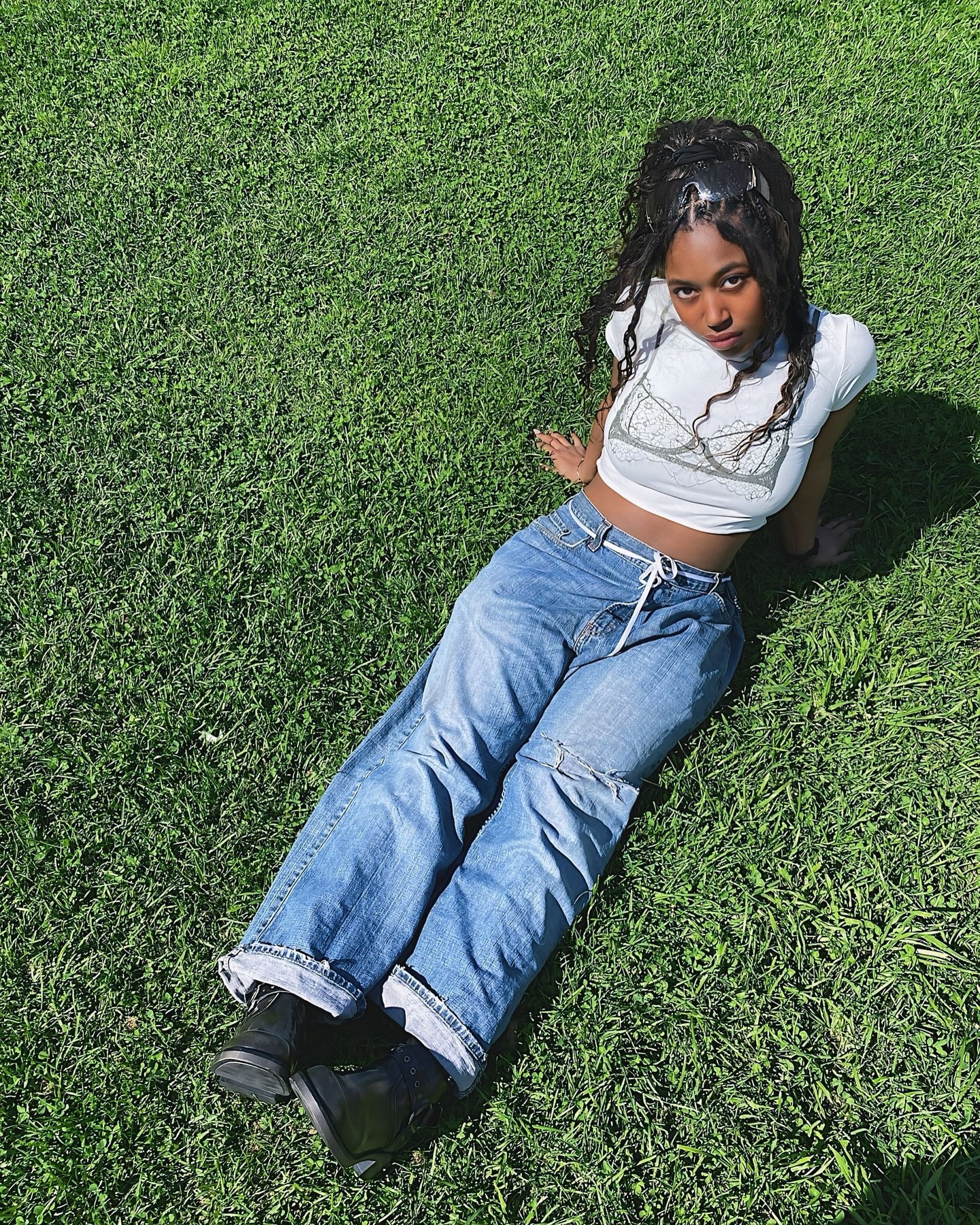 very causal street wear look. oversized baggy jeans from levi’s are always a fave! Faux bra top from @forever21 #f21finds
•
•
•
•
they filed for bankruptcy again get those deals

#LTKFindsUnder50 #LTKStyleTip #LTKFindsUnder100