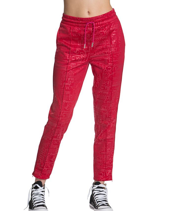 Juicy Couture Women's Tricot Tack Pants & Reviews - Pants & Capris - Women - Macy's | Macys (US)