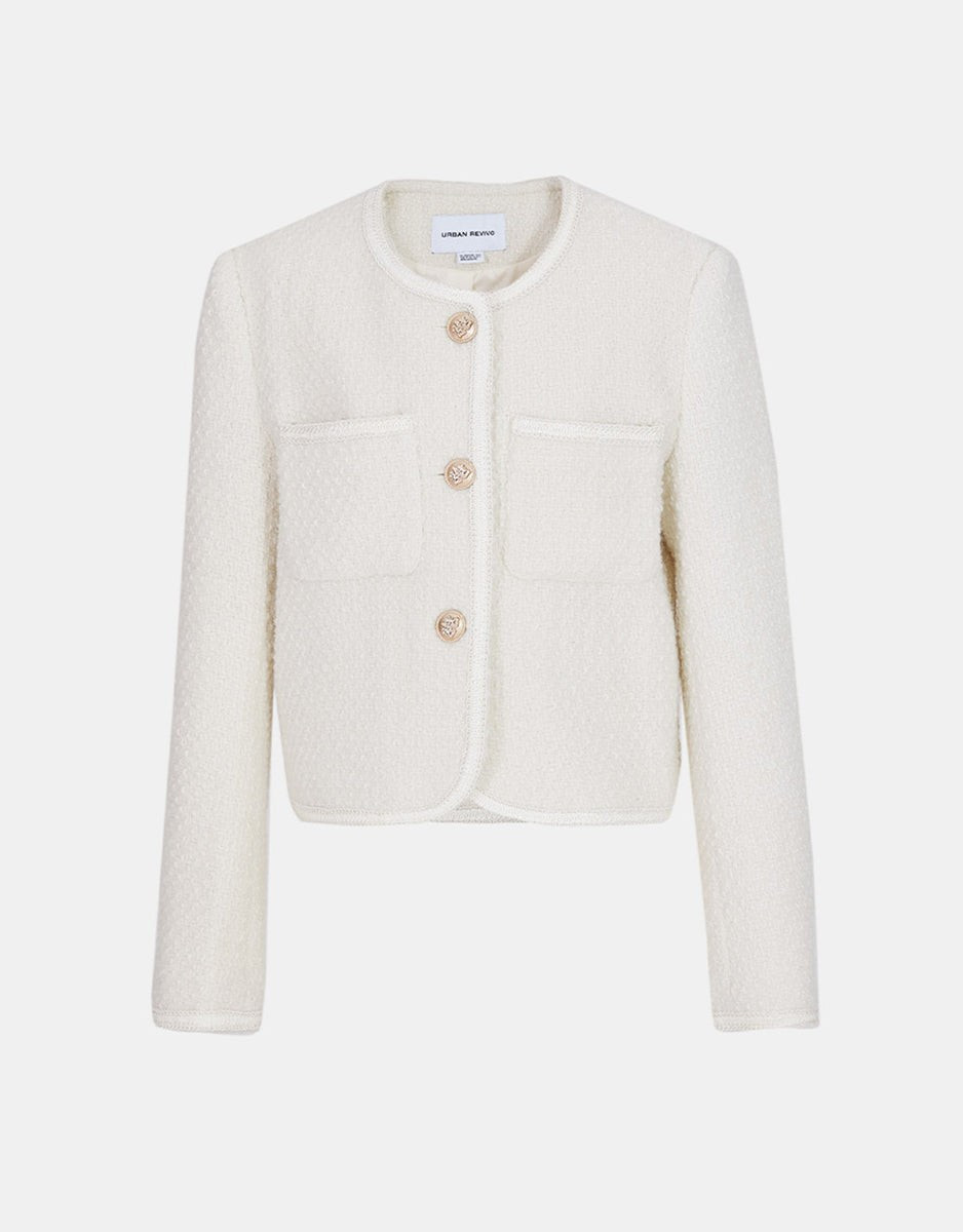 Emilie Tweed Jacket (Pre Order) | Urban Revivo