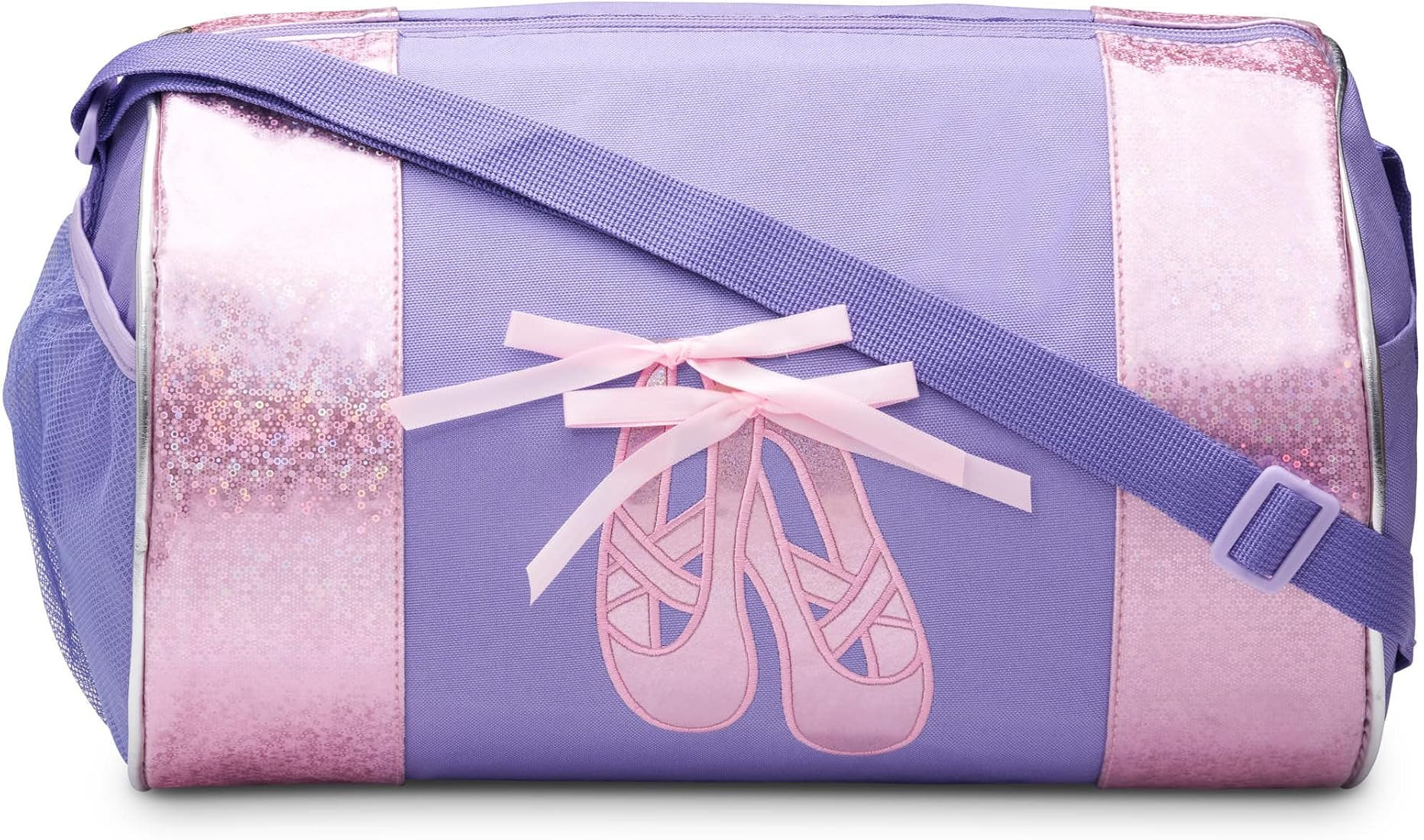 Water-resistance Dance Ballet Slippers Duffel Bag, Kids Travel Bag with Adjustable Carry On Pouch... | Amazon (US)
