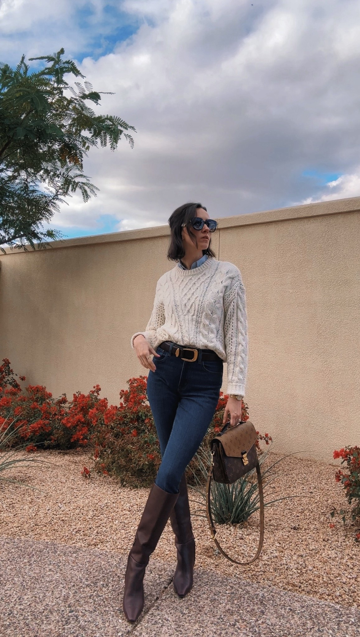 An easy winter outfit idea…it’s giving chic Ralph Lauren vibes 🤎 

#LTKdayinmylife #LTKootd #LTKSeasonal