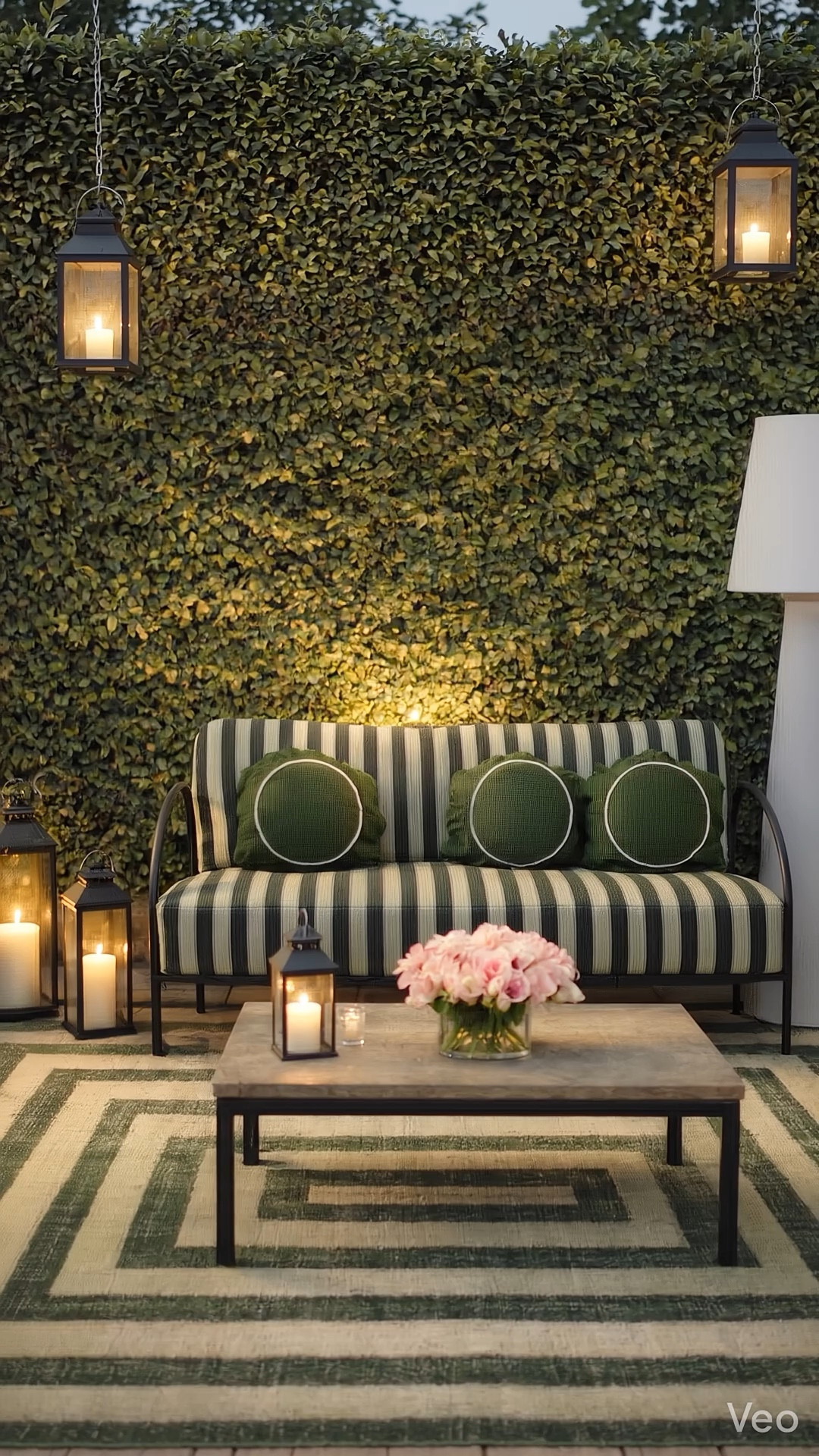 Evenings like this… just slow down 🌿

A soft glow, a striped moment, and a space that feels instantly pulled together without trying too hard. The mix of tailored lines and relaxed garden texture is what makes it feel elevated yet effortless.

If you’re refreshing for spring/summer, start here — a statement sofa, a grounded coffee table, and layered lighting that sets the mood the moment you walk in.

#sofa #outdoorsofa #stripedsofa #coffeetable #outdoorliving #patio #patiofurniture #outdoorlighting #floorlamp #lantern #candlelight #floralarrangement #throwpillow #outdoorstyle #gardeninspo #springdecor #summerdecor #homedecor

#LTKMothersDay #LTKHome #LTKFestival