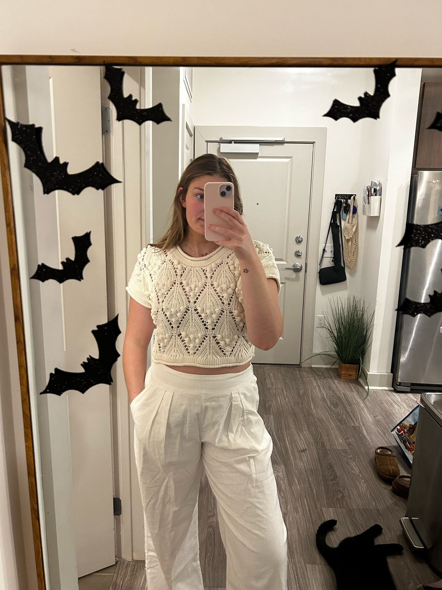 So into the white rn 🥥🥥 top is zara!! Linked similar 

#LTKU #LTKstyletip #LTKfindsunder100