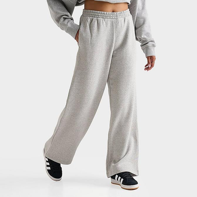 Women's adidas Originals Wide Leg Fleece Pants | JD Sports (US)