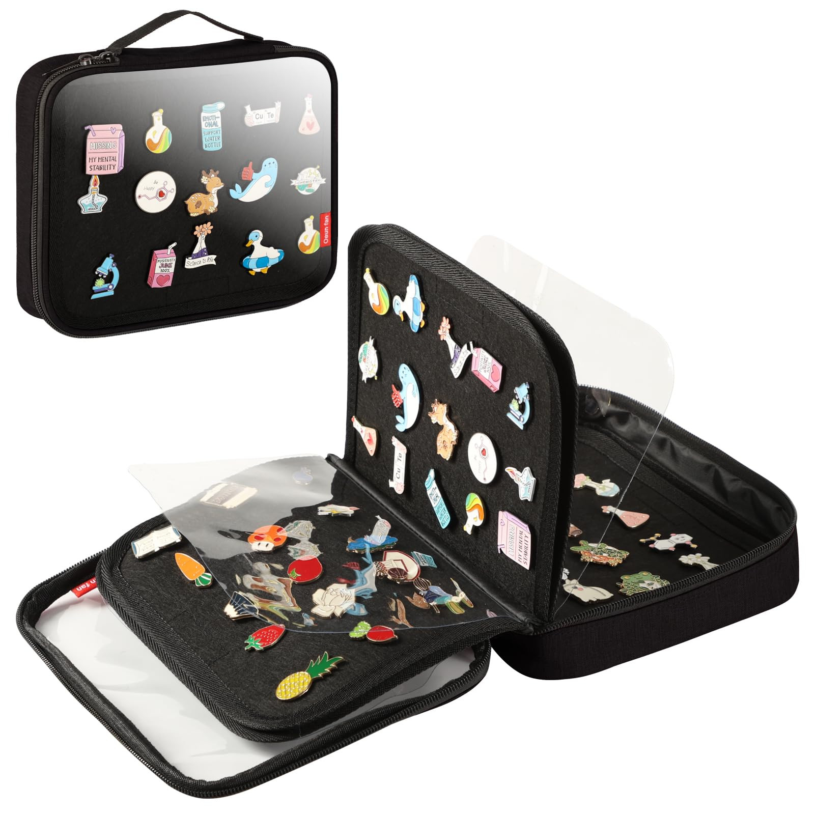 Enamel Pin Display Book, Small Collections Or Travel Pin Trading Book, Pin Collector Display Bag,... | Amazon (US)