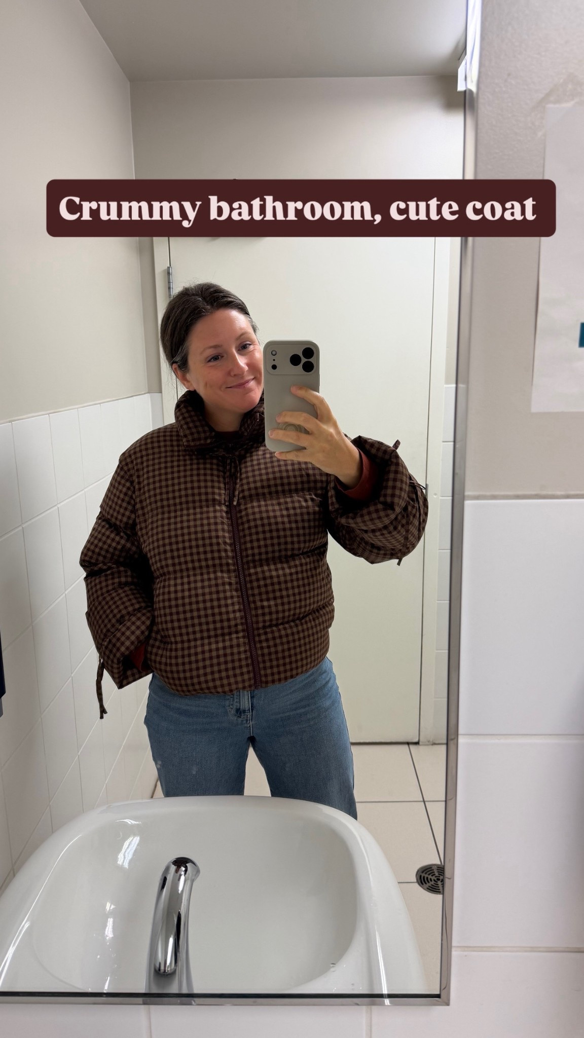 Free People puffer jacket dupe 👏🏻

This Target find is the Wild Fable Women’s Bow Puffer Jacket, and it nails that cute, slightly oversized puffer vibe without feeling bulky. I bought it for myself in a size small and love the relaxed, easy-to-layer fit (perfect over hoodies, sweaters, and leggings). The little bow details are so fun in a subtle way, plus it has a high neckline, a full zip with a bow pull, and pockets (always a win). It’s lightweight but still cozy, and at $45 it’s such an easy “wear on repeat” winter jacket for errands, travel days, and school drop-off looks. I’m so obsessed with the gingham pattern! ❤️

#LTKOver40 #LTKootd #LTKSeasonal