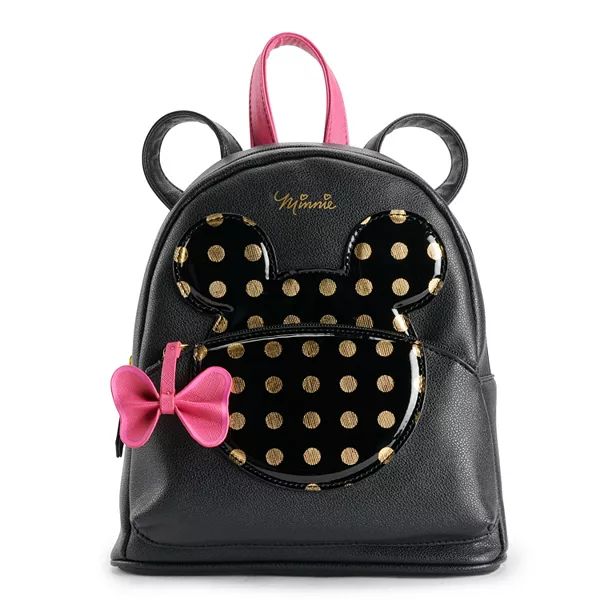Dani by Danielle Nicole Disney's Minnie Mouse Gold Polka Dot Mini Backpack | Kohl's