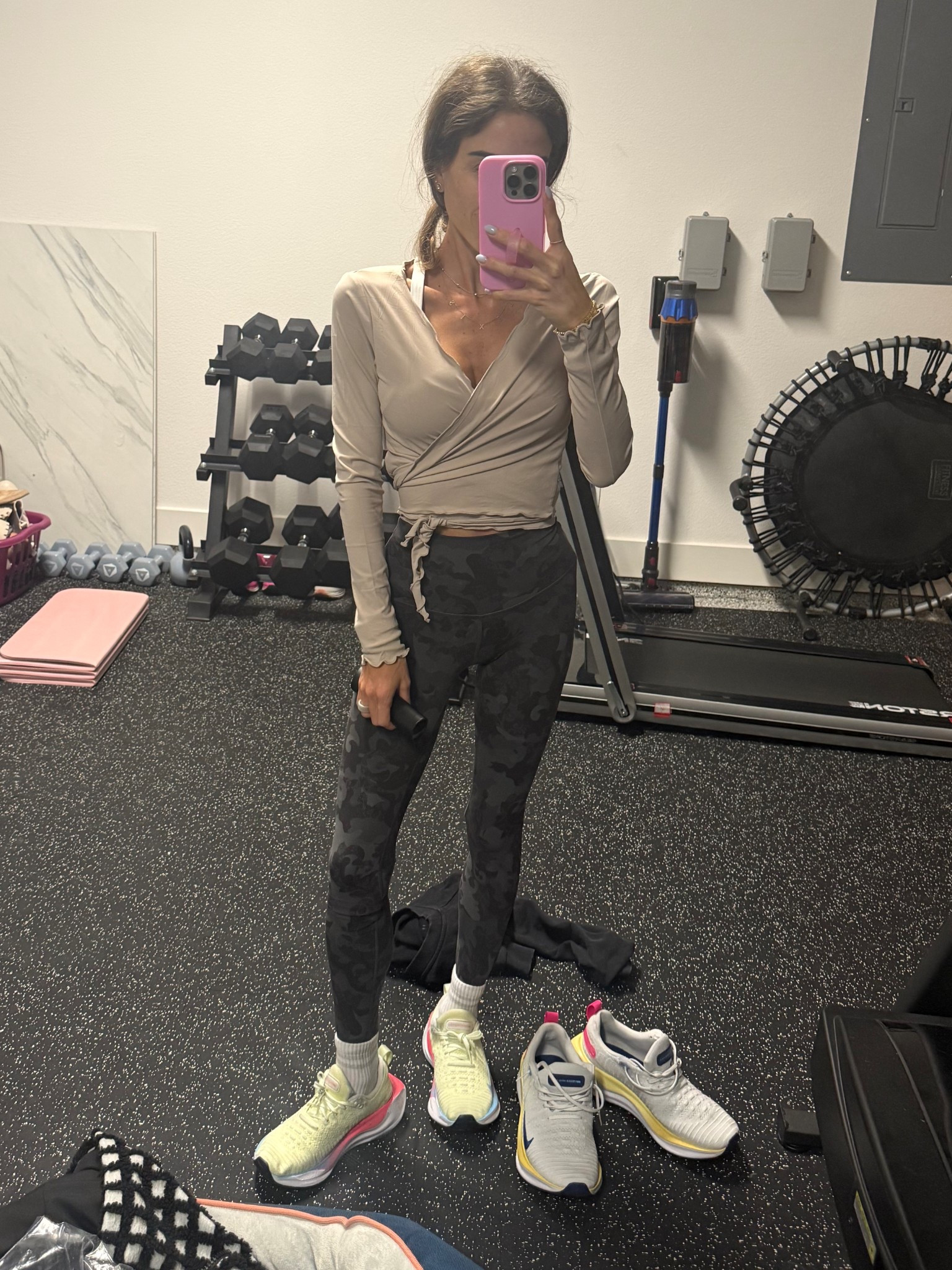 Just got this amazing ballerina wrap top in! So cute to wear with leggings 
Align leggings size 2 

#LTKPetite #LTKActive #LTKfitnessgoals