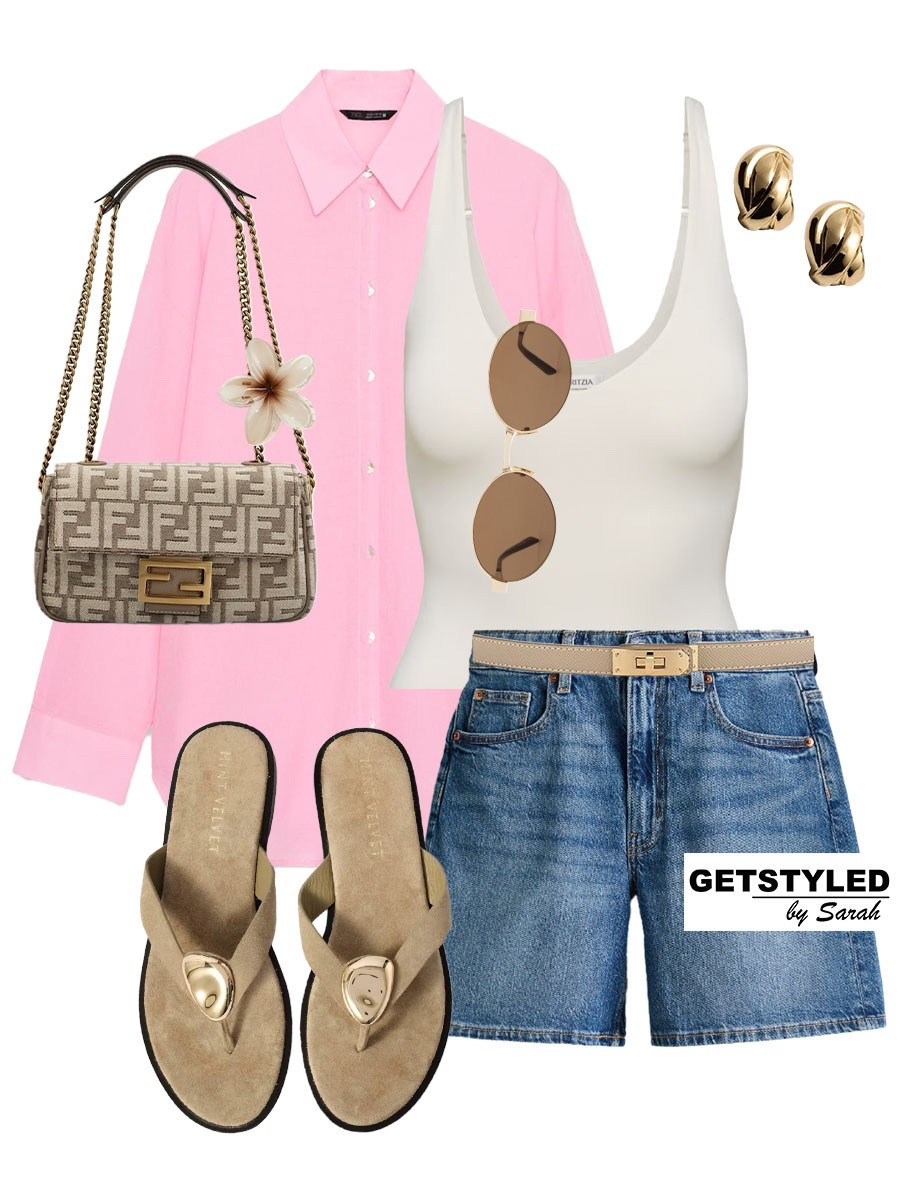 Denim shorts styling 🫶🏼

#denim #shorts #summer #sandals #shirt

#LTKsummer #LTKstyletip #LTKshoes