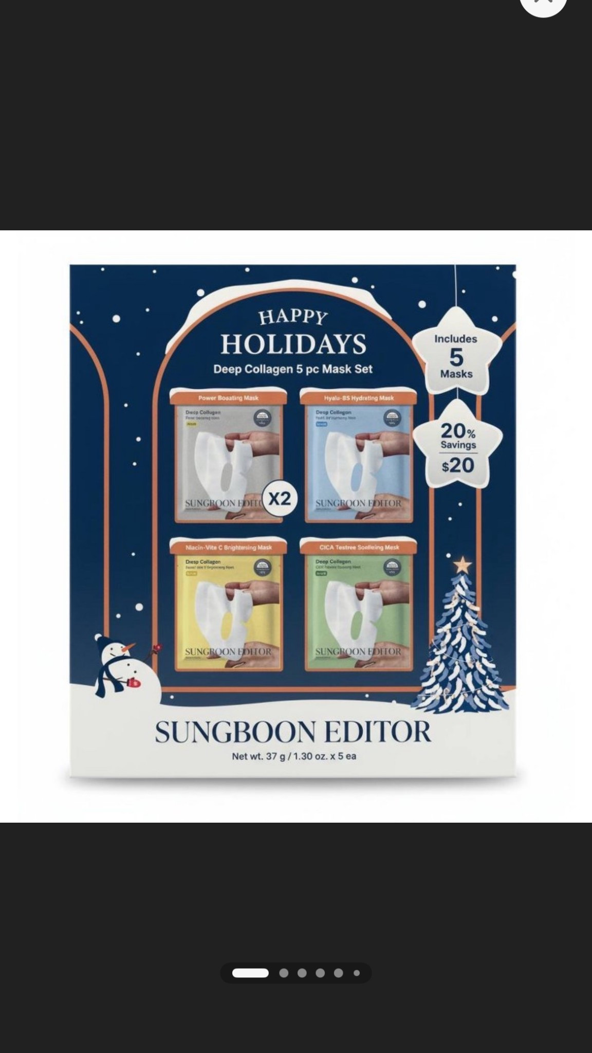 Favorite Face Mask Holiday Set for $20 at Target

Korean Skincare l Beauty l Target 

#LTKselfcare #LTKGiftGuide #LTKBeauty