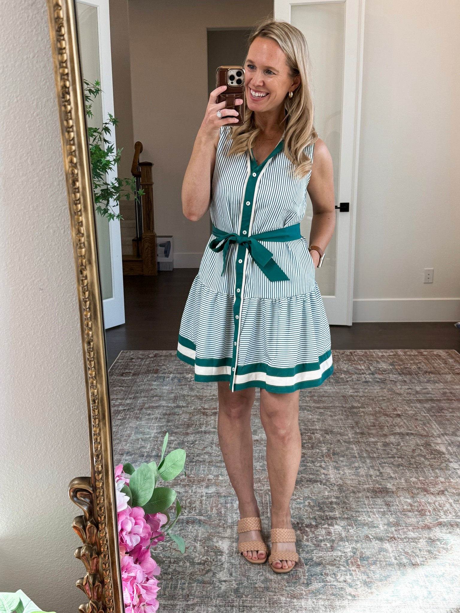 Green striped dress
Masters dress
Masters outfit 
St Patrick’s day 

#LTKTravel #LTKootd #LTKmomlife