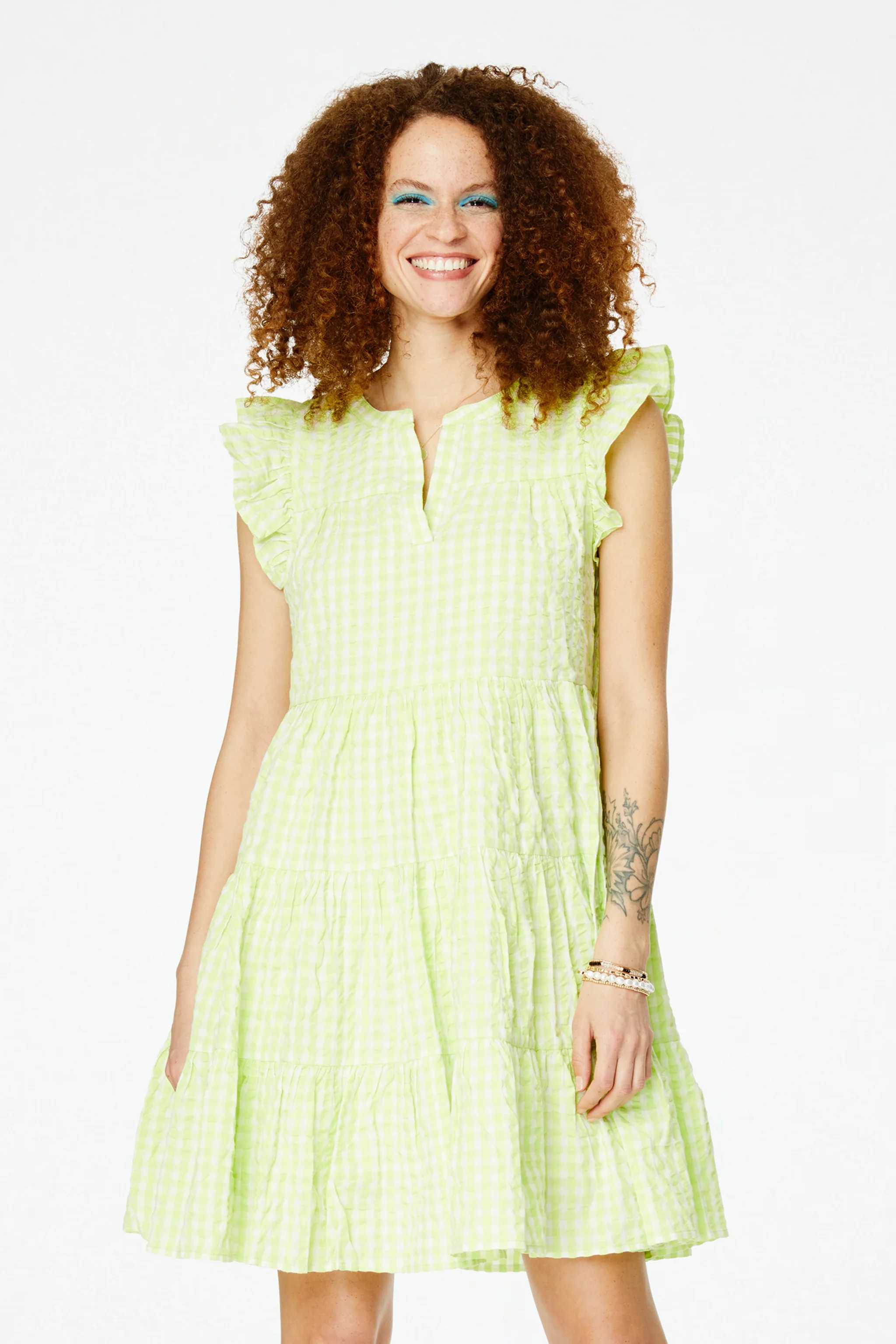 Remi Gingham Pippa Dress | Roller Rabbit | Roller Rabbit