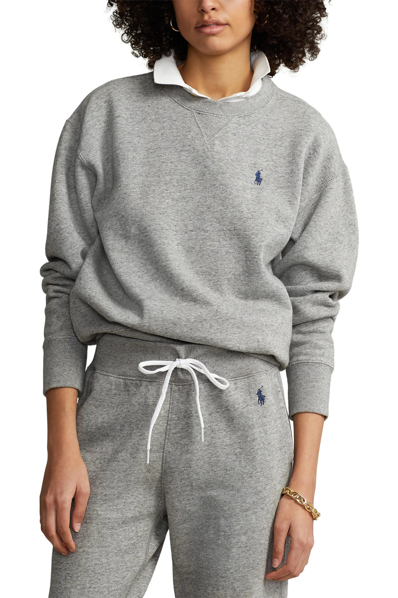 Logo Embroidery Cotton Blend Sweatshirt (Women) | Nordstrom | Nordstrom