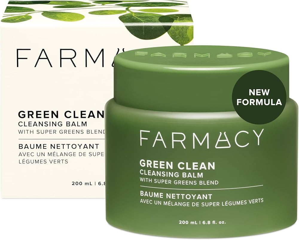 Farmacy Makeup Remover Cleansing Balm - Green Clean Waterproof Makeup Remover Balm + Oil Cleanser... | Amazon (US)