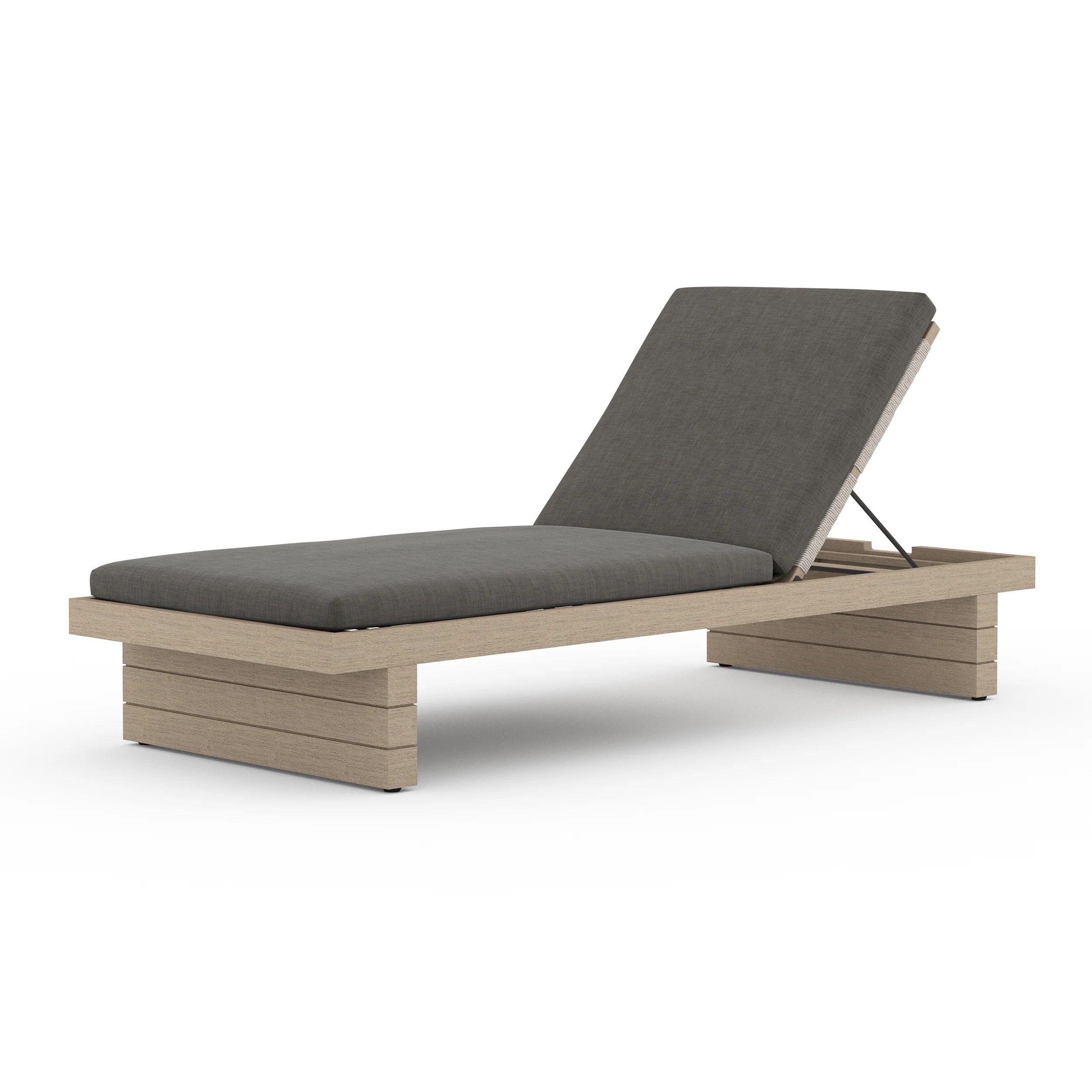 Leroy Outdoor Chaise - Washed Brown | StyleMeGHD