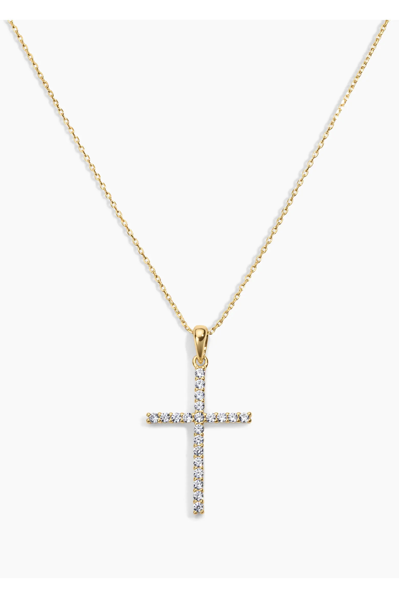 Dove Cubic Zirconia Cross Necklace (Women) | Nordstrom | Nordstrom