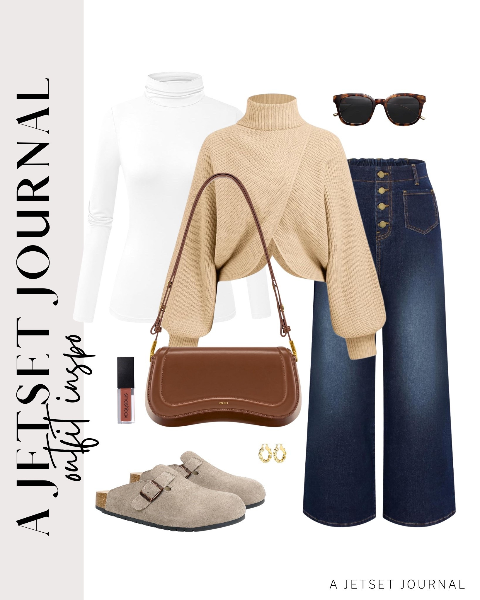 Here’s how you can layer a dressy outfit for winter!
turtleneck lantern sleeve sweater, wide leg jeans, smashbox liquid lipstick, gold earrings set, trendy look, viral products, casual outfit idea, how to style, ways to style, amazon fashion, affordable style, shoe inspo, winter outfit, winter style

#LTKFindsUnder50 #LTKSeasonal #LTKU