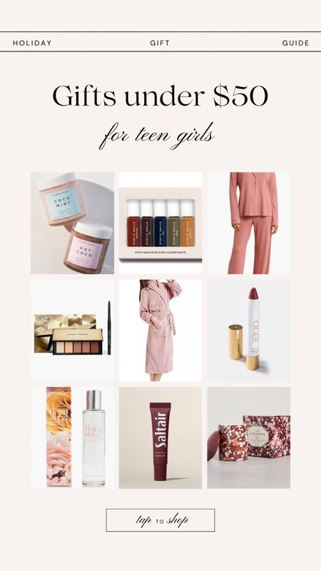 Shop these gifts ideas for teen girls  

#LTKGiftGuide #LTKfindsunder50 #LTKHoliday