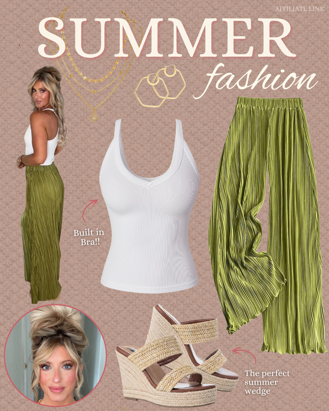 Summer style made easy! Elevate your look with these chic essentials. From comfy sandals to stylish pants, get ready to shine all season long. #SummerStyle #AmazonFinds #ChicAndComfortable 

 #LTKdayinmylife #LTKgrwm #LTKootd