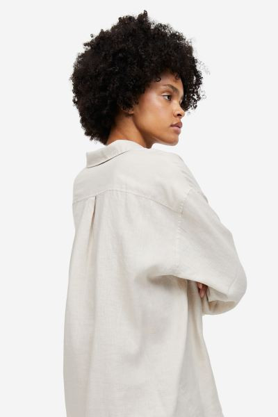 Washed Linen Nightshirt | H&M (US + CA)