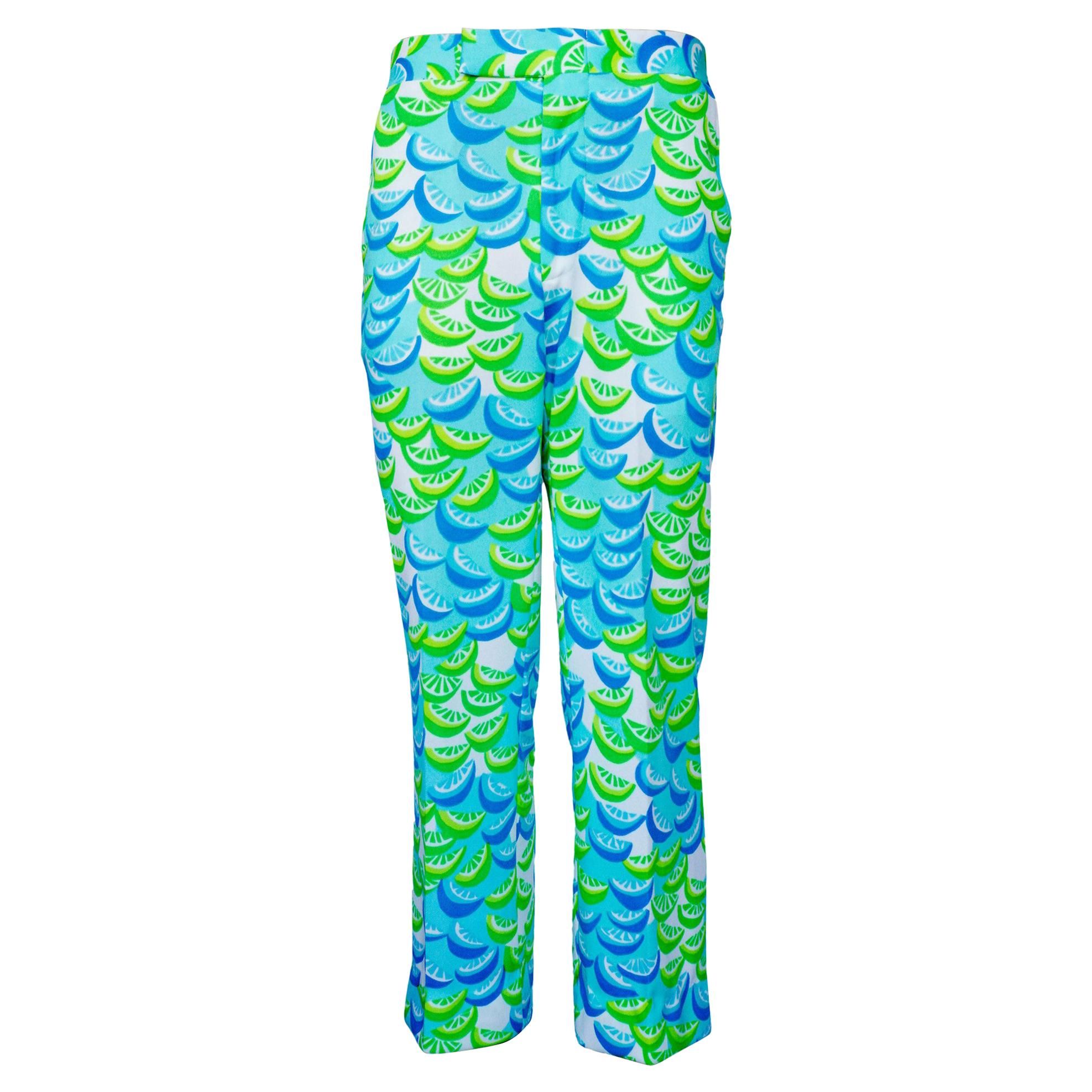 Lilly Pulitzer Citrus Pattern Golf Pants | 1stDibs