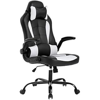 Amazon.com: Homall Gaming Chair Office Chair High Back Computer Chair Leather Desk Chair Racing E... | Amazon (US)