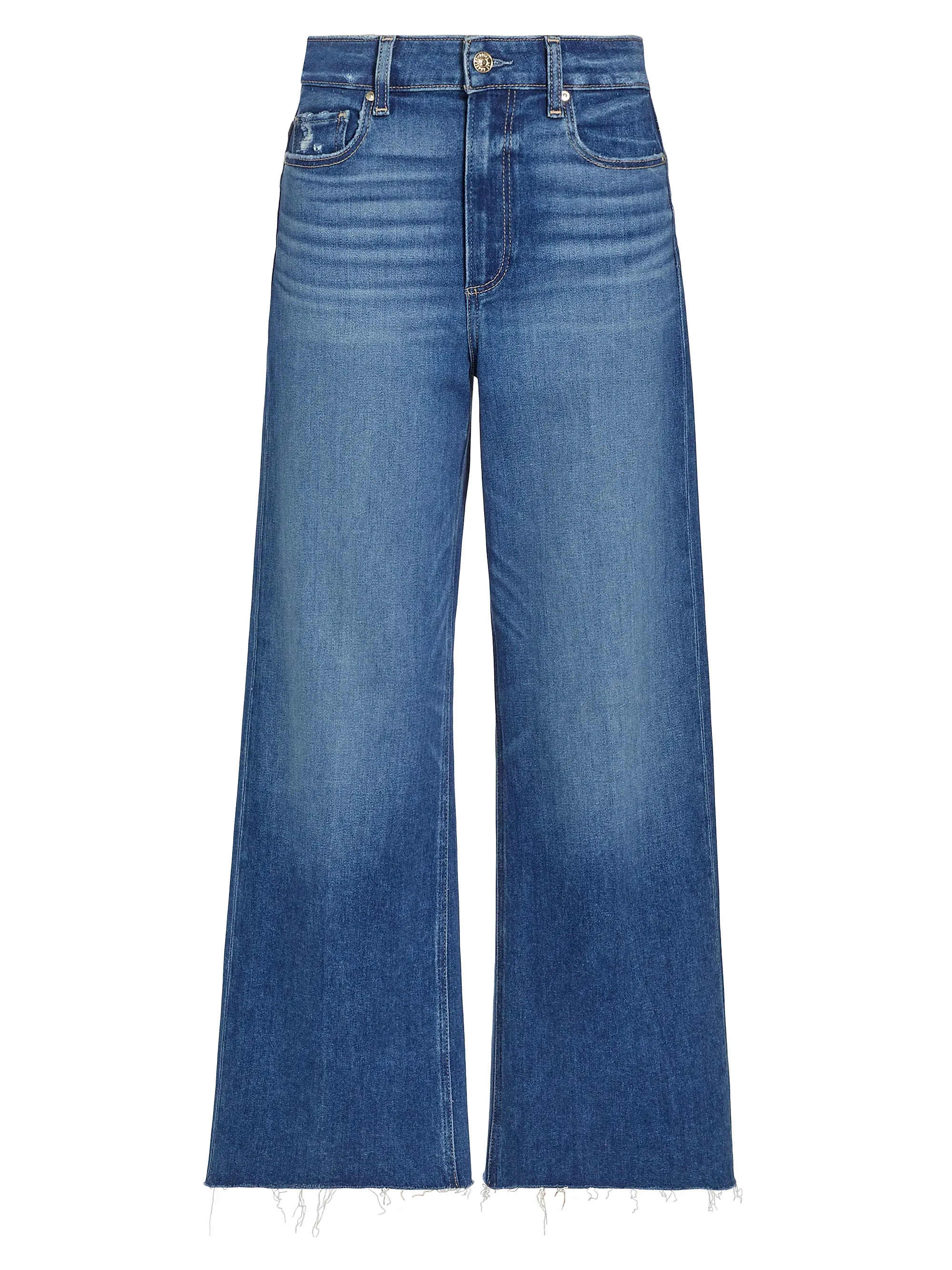 Anessa Mid-Rise Straight Crop Jeans | Saks Fifth Avenue