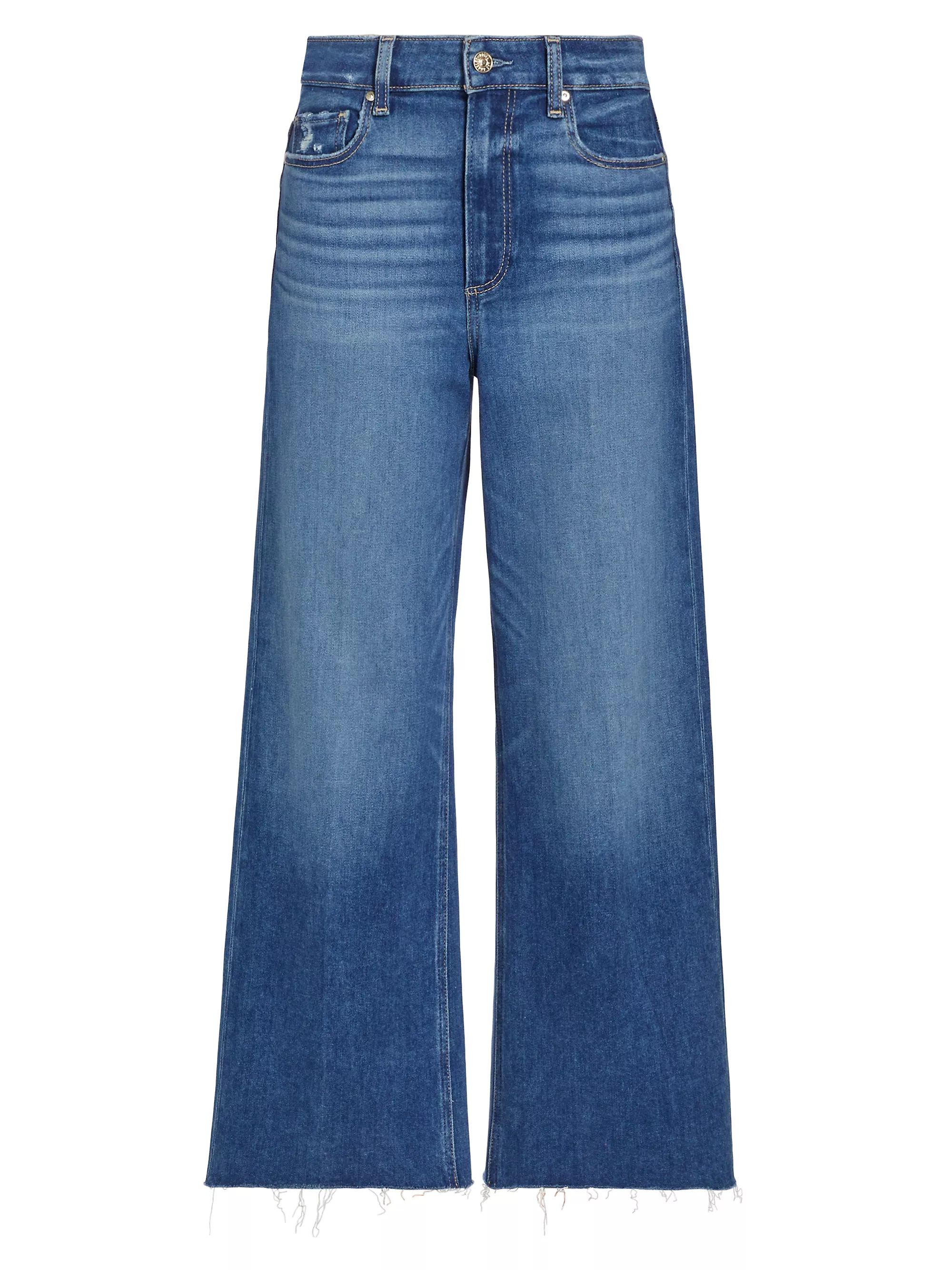 Anessa Mid-Rise Straight Crop Jeans | Saks Fifth Avenue