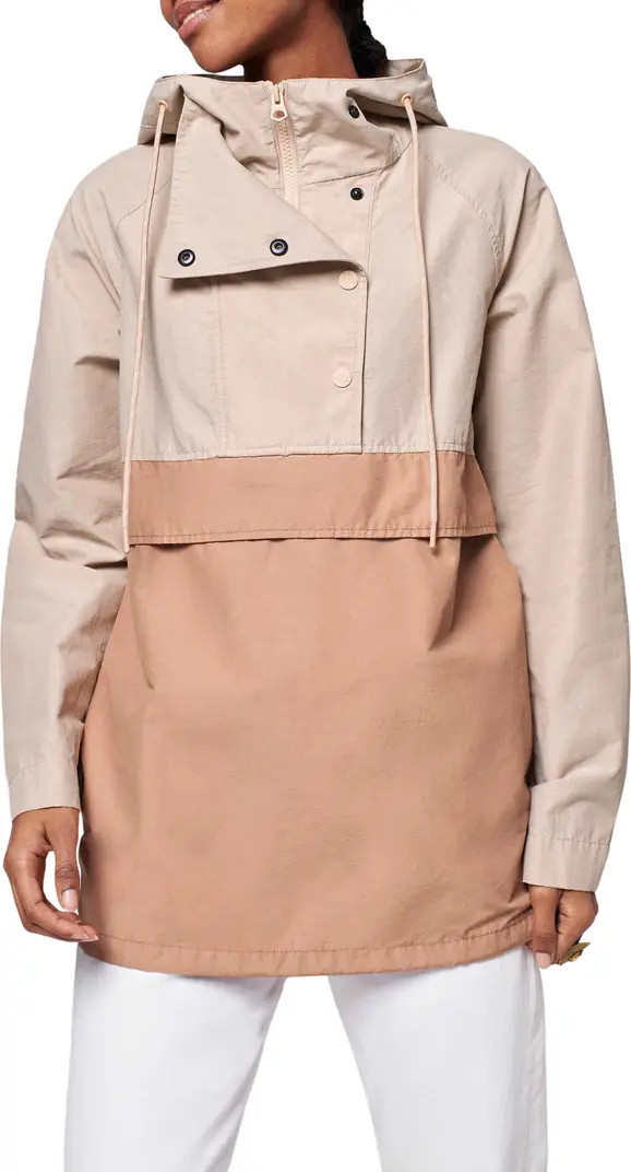 Day Trek Organic Cotton Blend Anorak | Nordstrom