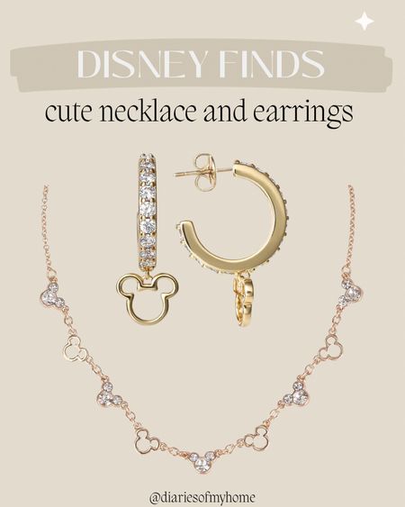 Disney Necklace and Earrings 🤍

#disney #disneyinspo #jewelry #amazon #founditonamazon #amazonjewelry #disneytrip #disneyworld #disneyland #disneyvacation 

#LTKStyleTip #LTKSeasonal #LTKFindsUnder100