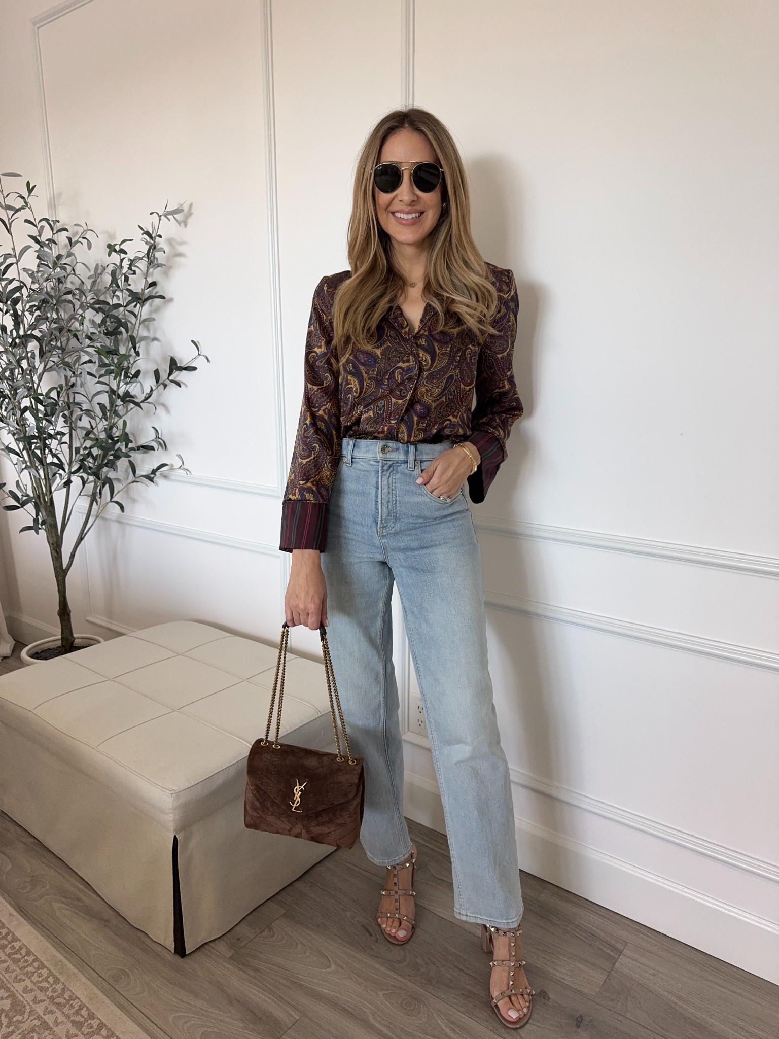 Casual chic outfit for fall!
Loving this outfit so much, elegant and comfortable. This jeans are gorgeous and super comfy 
For spanx use code ALINEXSPANX for 15% off 
Everything fits true to size and I am wearing size small 
Lip liner shade 21 throwing beige and lip oil shade azalea 

#LTKSeasonal #LTKU #LTKStyleTip