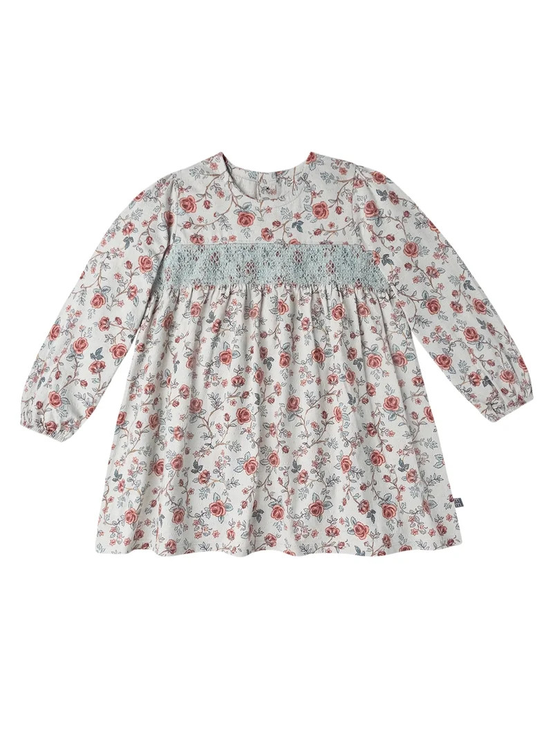 Modern Moments by Gerber Toddler Girl Smocked Party Dress, Sizes 12 Months - 5T | Walmart (US)