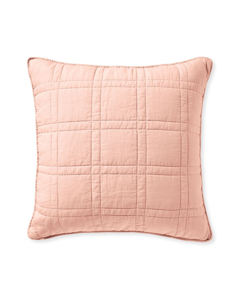 The Washed Linen Sham | Serena and Lily
