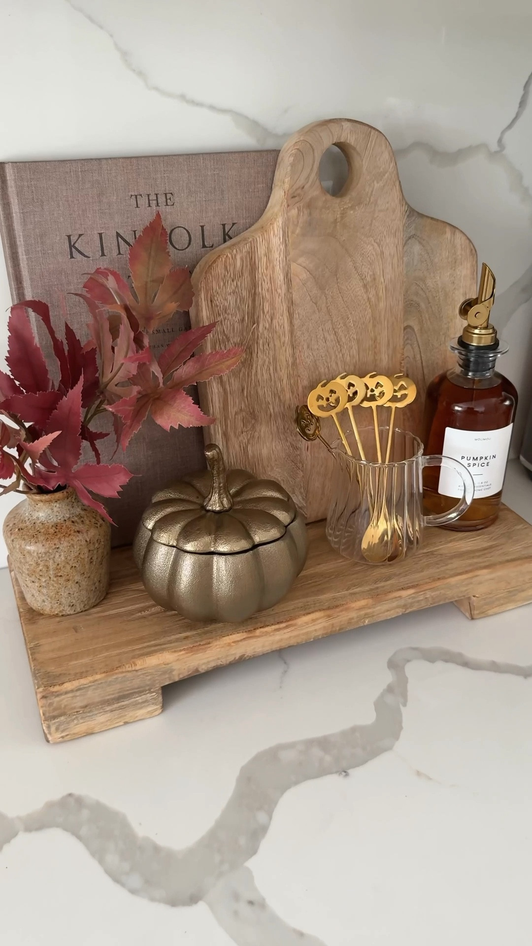 styling my coffee bar for cozy fall mornings 🍂☕ nothing sets the tone for the season like a warm cup in an aesthetic fall coffee corner ✨ this setup makes every morning feel like fall 🤎

#falldecor #fall #coffeebar #fallcoffeebar #coffeecorner #kitchendecor #kitchenstyling #amazon #target #homedecor #fallhome

#LTKFindsUnder50 #LTKSeasonal #LTKHome