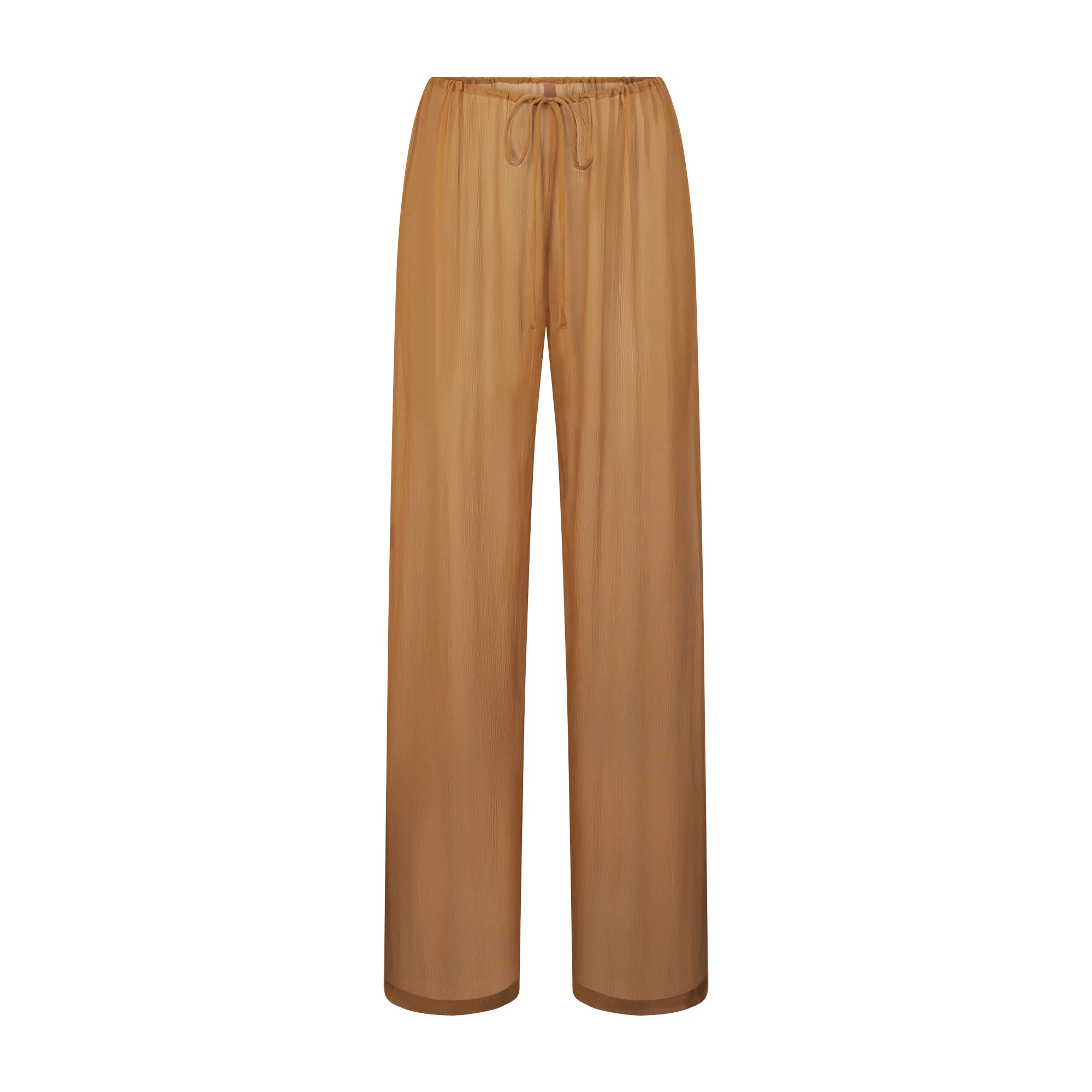 SILK CHIFFON COVER UP DRAWSTRING PANT | SKIMS (US)