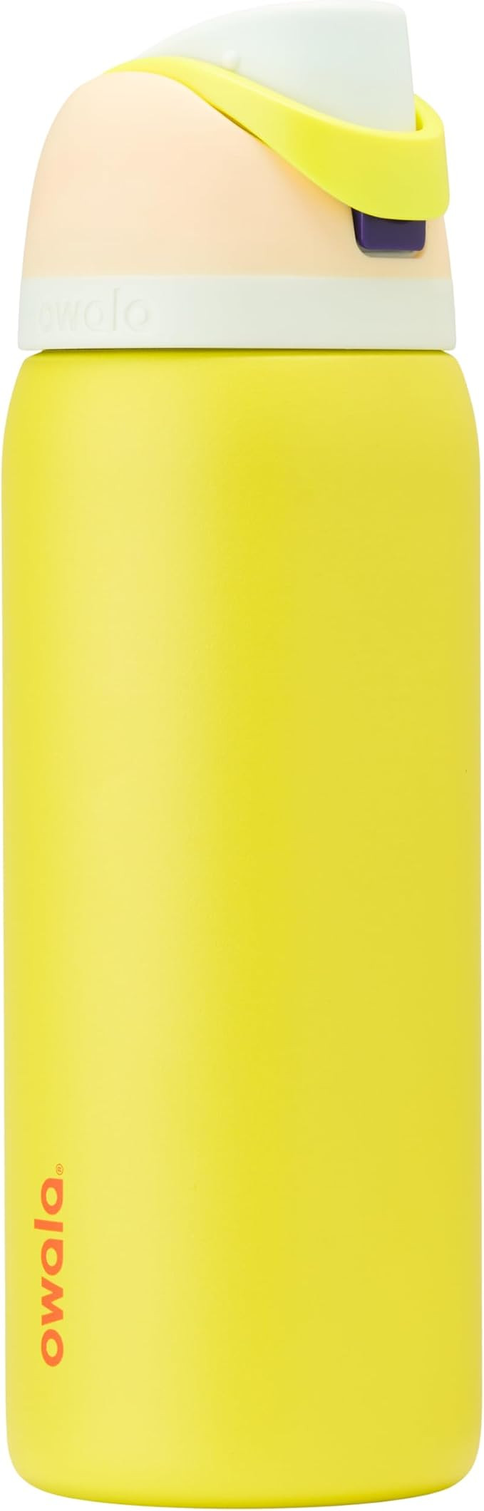 Owala FreeSip Stainless Steel Water Bottle 32 oz Lemon Limeade | Amazon (US)
