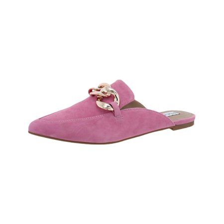 Steve Madden Finn Women s Leather Slip on Mule Sandal Pink 6.5 | Walmart (US)