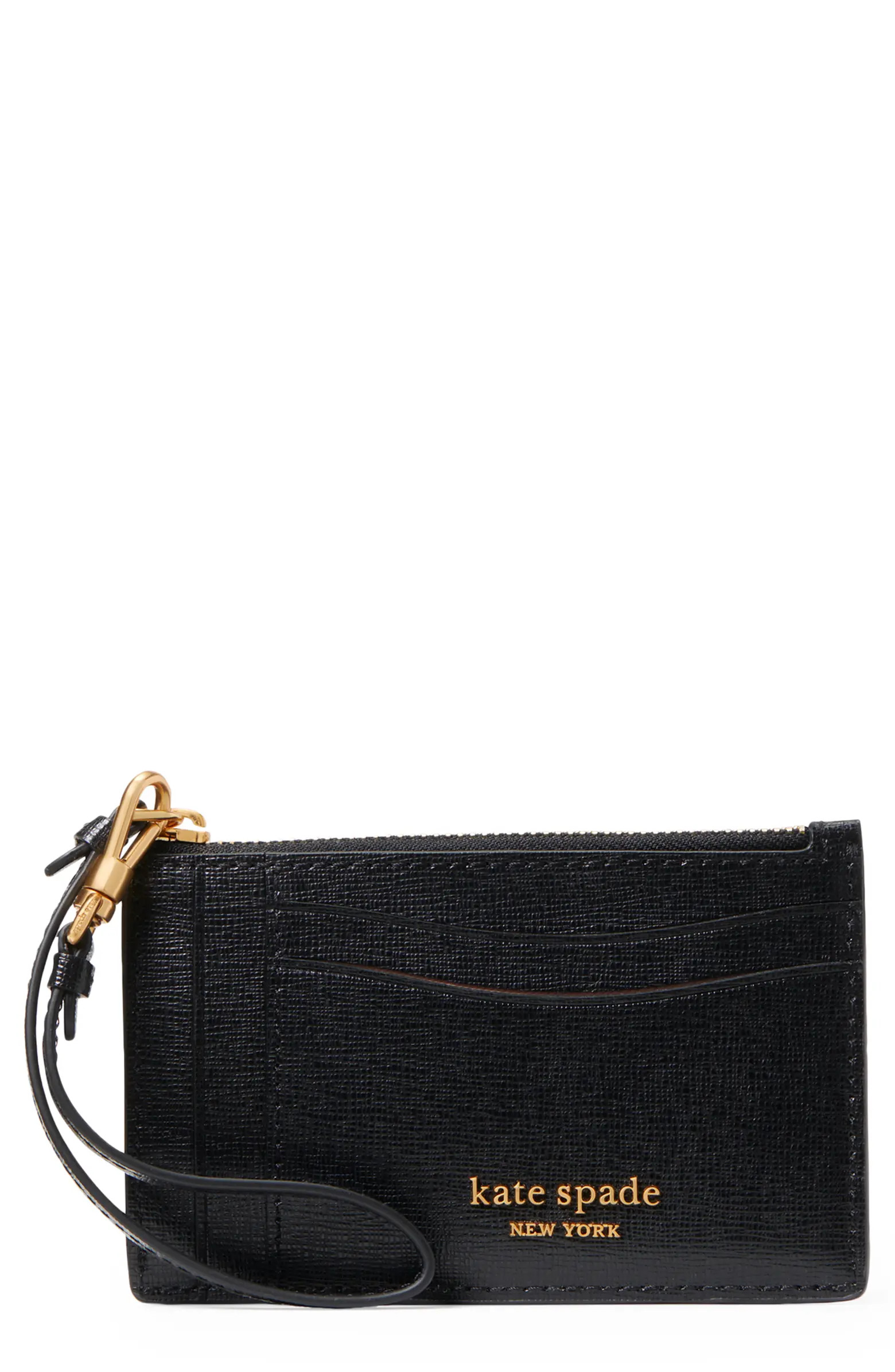 morgan leather wristlet card case | Nordstrom