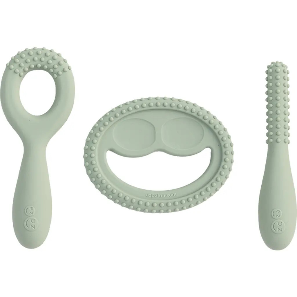 ezpz Oral Development Tools Set in Sage at Nordstrom | Nordstrom
