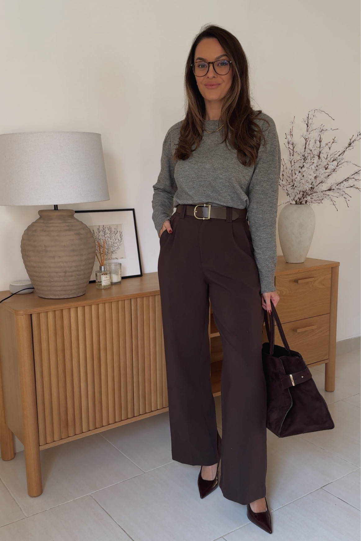 Winter workwear ❄️ 

Grey & chocolate tones for the win 🍫 

#LTKstyletip #LTKworkwear