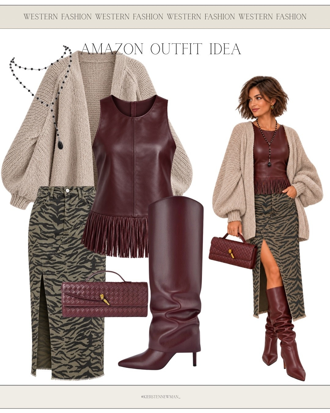 A little wild, a little western 🤎 Animal print gives this country-inspired look the perfect statement touch.

#LTKStyle #AnimalPrint #WesternStyle #CowgirlStyle #WesternFashion #CountryStyle #OutfitInspo #LTKFashion
