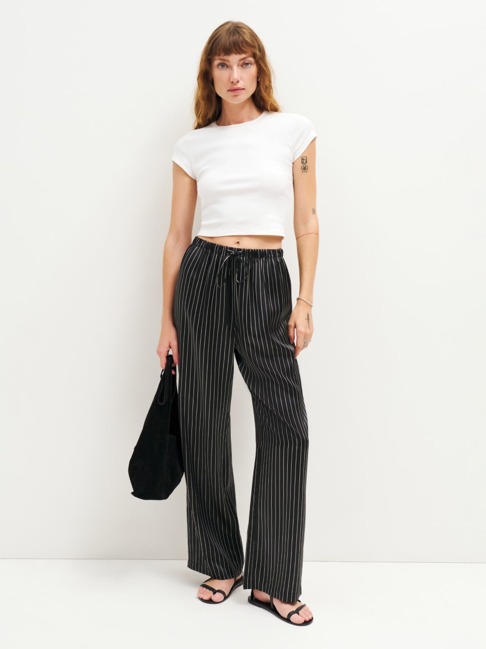 Olina Silk Pant | Reformation (Global)