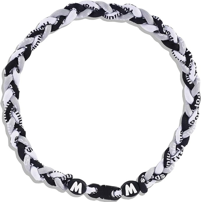 Premium 18inch Baseball Necklace w/Nylon Tri-Braided Rope Tornado Design | Amazon (US)