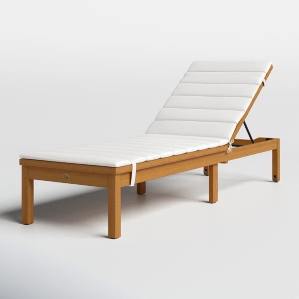 Jade Outdoor Eucalyptus Chaise Lounge | Wayfair North America