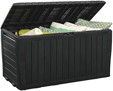 Keter Marvel Plus 71 Gallon Resin Outdoor Storage Box for Patio, Balcony & Garden – Weather‑R... | Amazon (US)