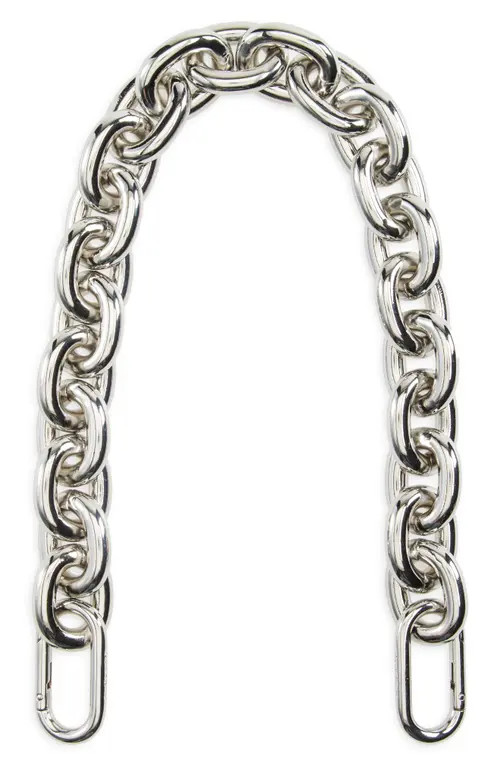 Clare V. Shortie Chain Strap in Silver at Nordstrom | Nordstrom
